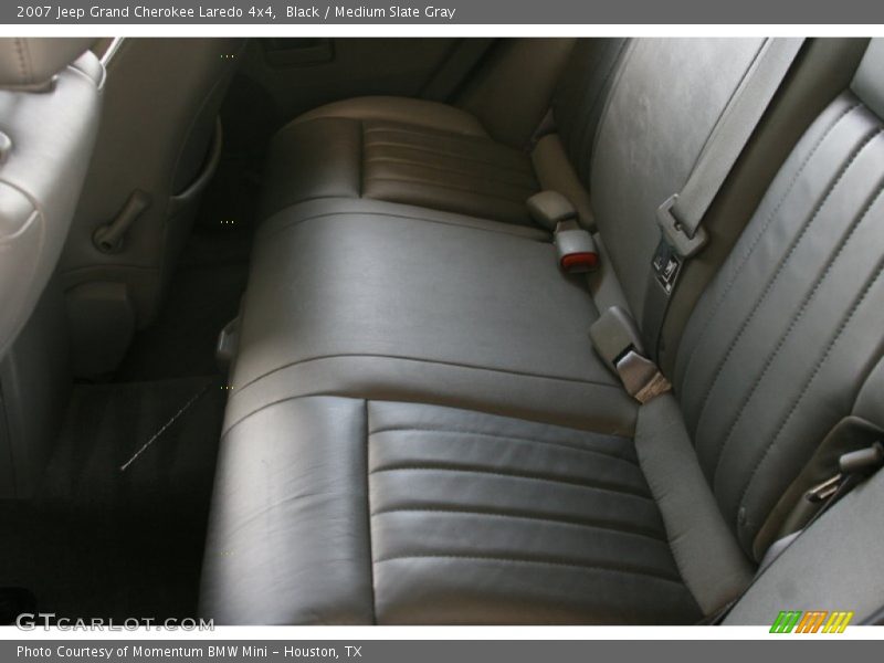 Black / Medium Slate Gray 2007 Jeep Grand Cherokee Laredo 4x4