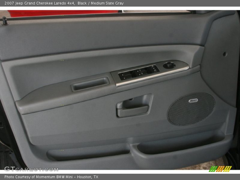 Black / Medium Slate Gray 2007 Jeep Grand Cherokee Laredo 4x4