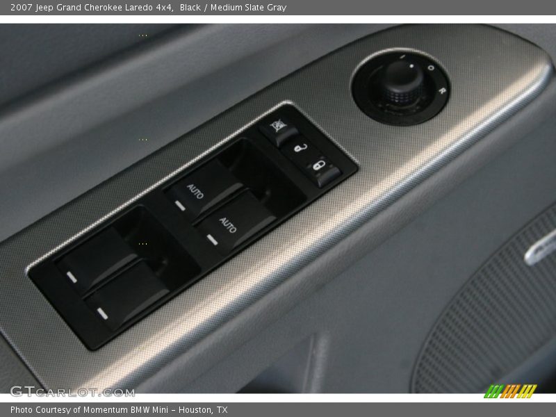 Black / Medium Slate Gray 2007 Jeep Grand Cherokee Laredo 4x4