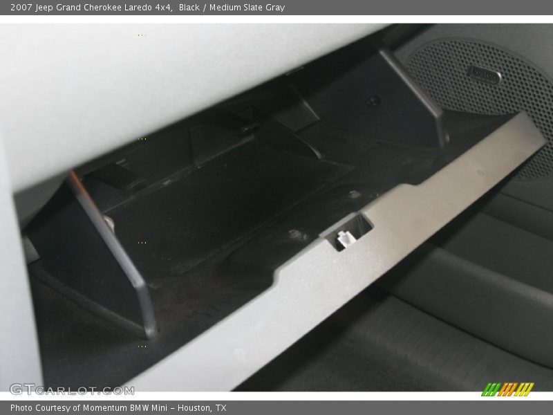 Black / Medium Slate Gray 2007 Jeep Grand Cherokee Laredo 4x4