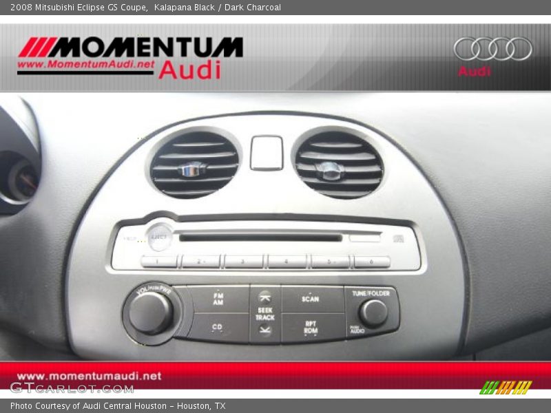 Kalapana Black / Dark Charcoal 2008 Mitsubishi Eclipse GS Coupe