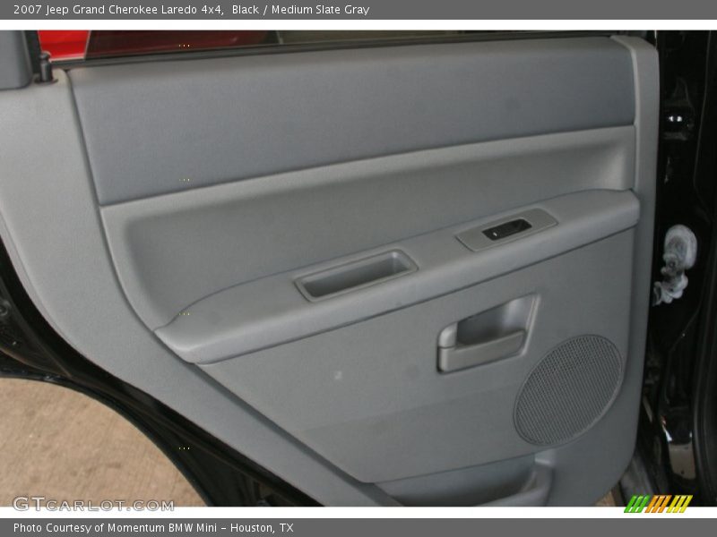 Black / Medium Slate Gray 2007 Jeep Grand Cherokee Laredo 4x4