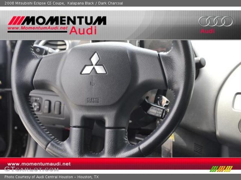 Kalapana Black / Dark Charcoal 2008 Mitsubishi Eclipse GS Coupe