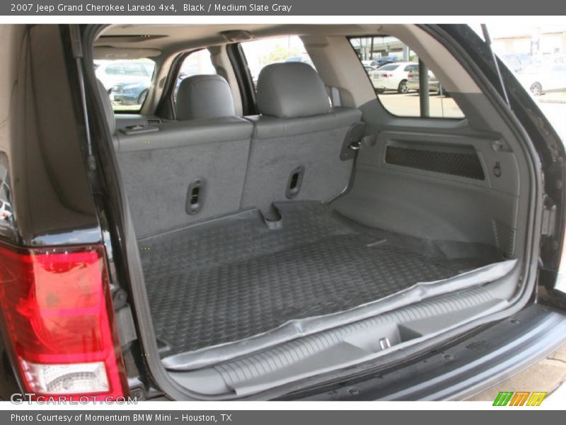 Black / Medium Slate Gray 2007 Jeep Grand Cherokee Laredo 4x4