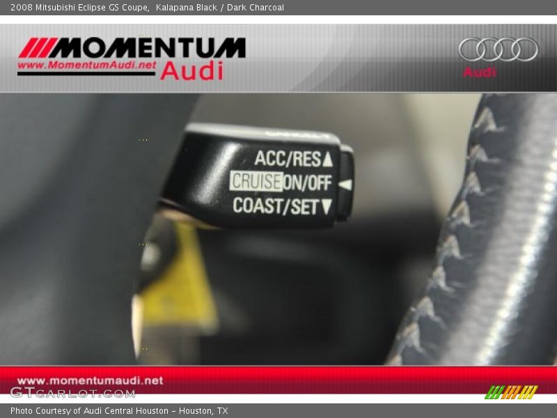 Kalapana Black / Dark Charcoal 2008 Mitsubishi Eclipse GS Coupe