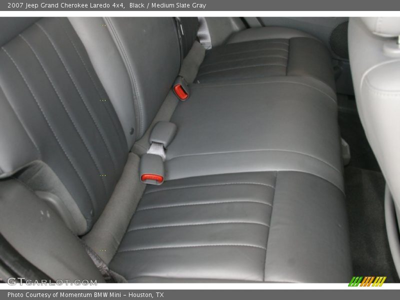 Black / Medium Slate Gray 2007 Jeep Grand Cherokee Laredo 4x4