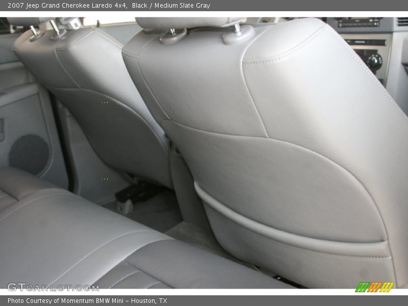 Black / Medium Slate Gray 2007 Jeep Grand Cherokee Laredo 4x4