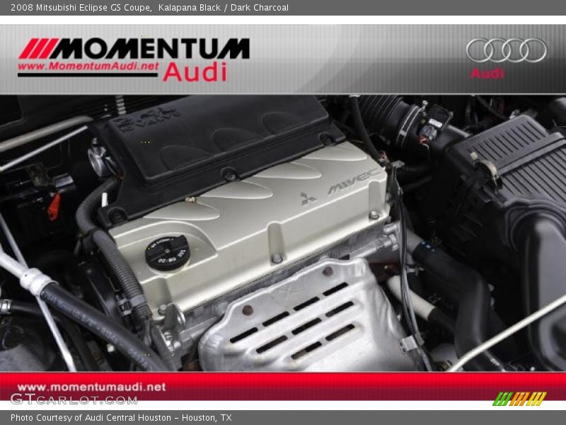 Kalapana Black / Dark Charcoal 2008 Mitsubishi Eclipse GS Coupe