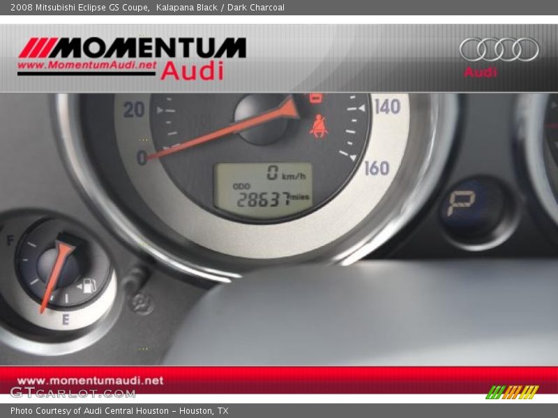 Kalapana Black / Dark Charcoal 2008 Mitsubishi Eclipse GS Coupe