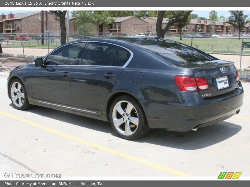 Smoky Granite Mica / Black 2008 Lexus GS 350