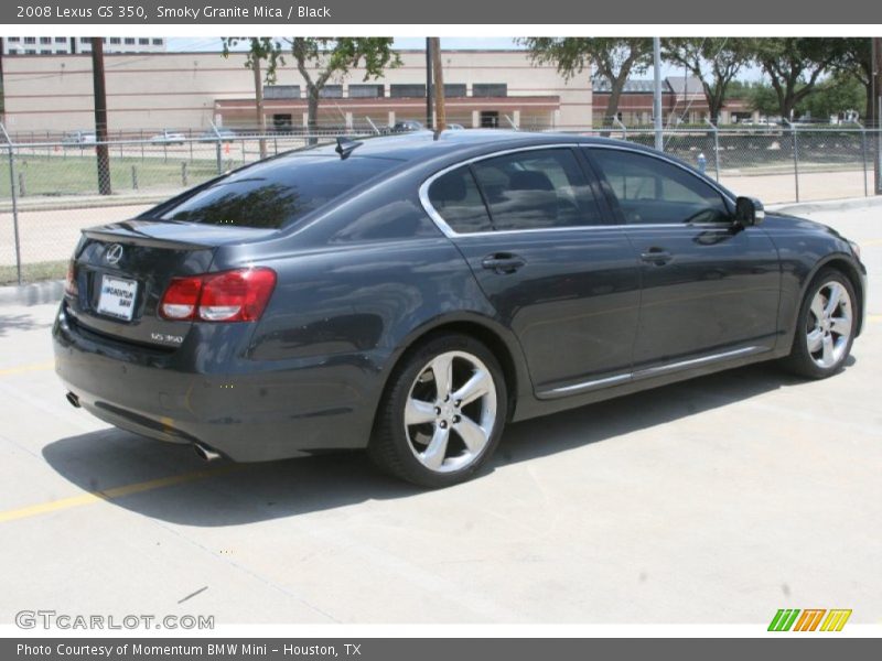 Smoky Granite Mica / Black 2008 Lexus GS 350