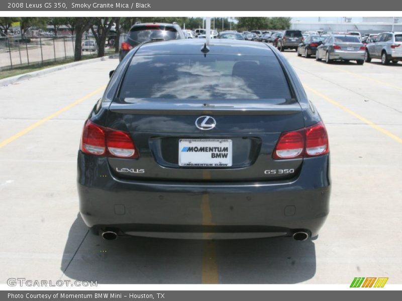 Smoky Granite Mica / Black 2008 Lexus GS 350