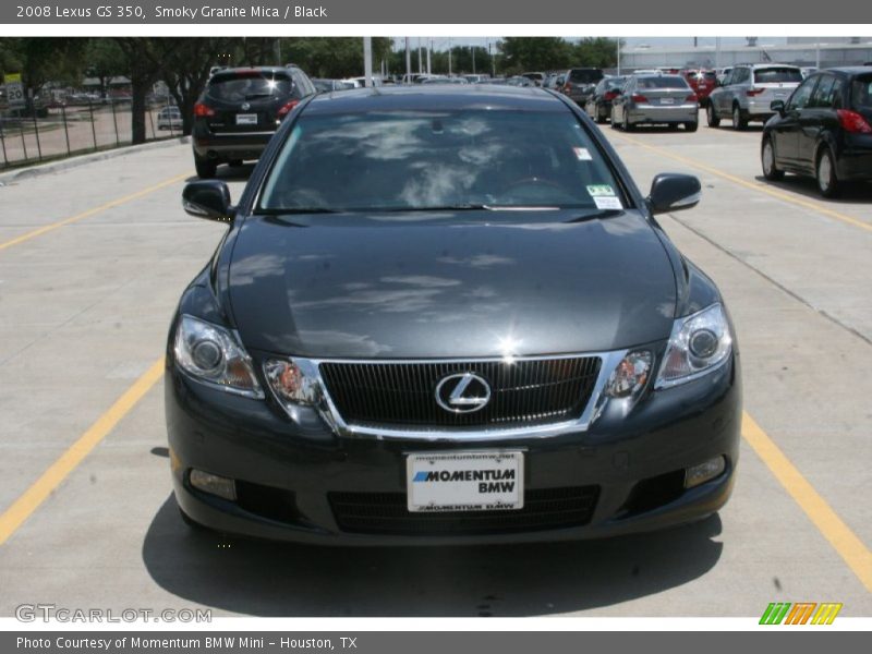 Smoky Granite Mica / Black 2008 Lexus GS 350
