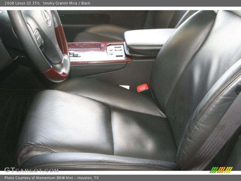 Smoky Granite Mica / Black 2008 Lexus GS 350