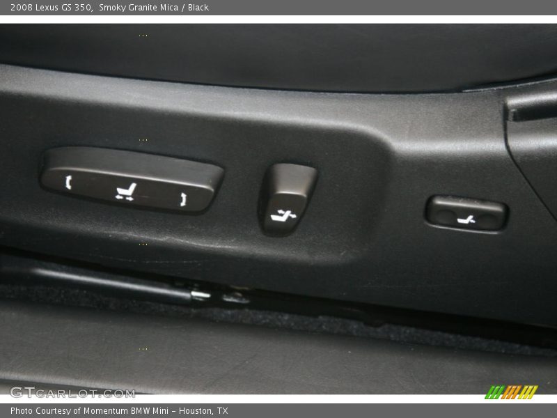 Smoky Granite Mica / Black 2008 Lexus GS 350