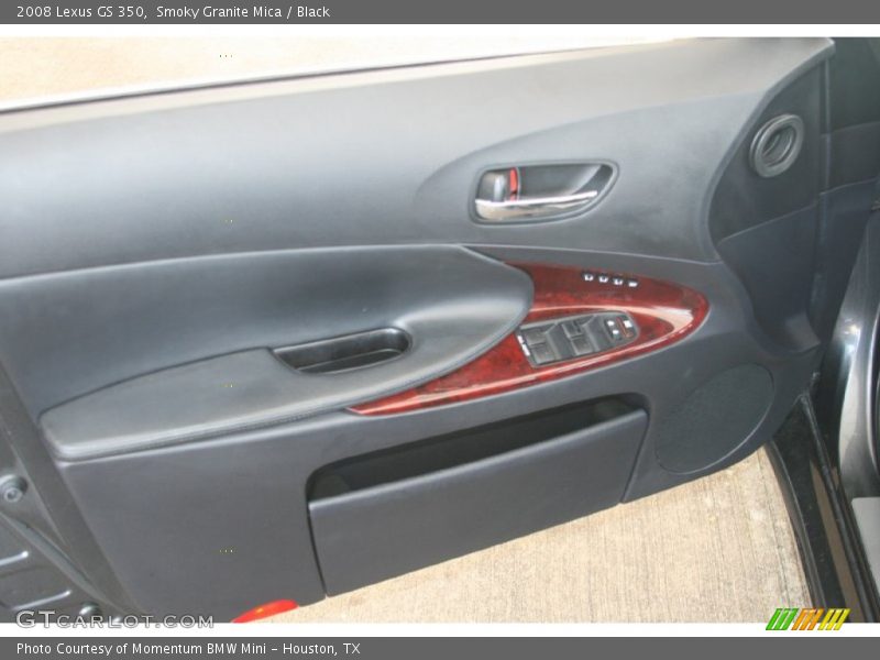 Smoky Granite Mica / Black 2008 Lexus GS 350