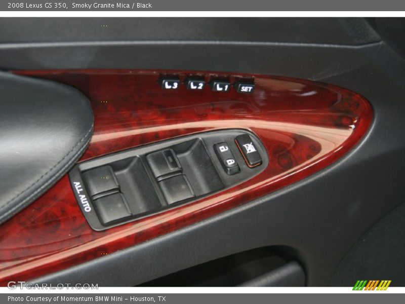 Smoky Granite Mica / Black 2008 Lexus GS 350