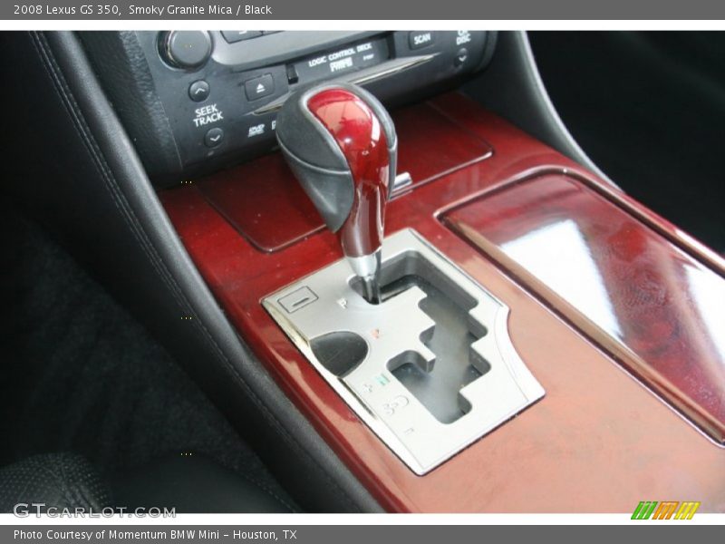Smoky Granite Mica / Black 2008 Lexus GS 350