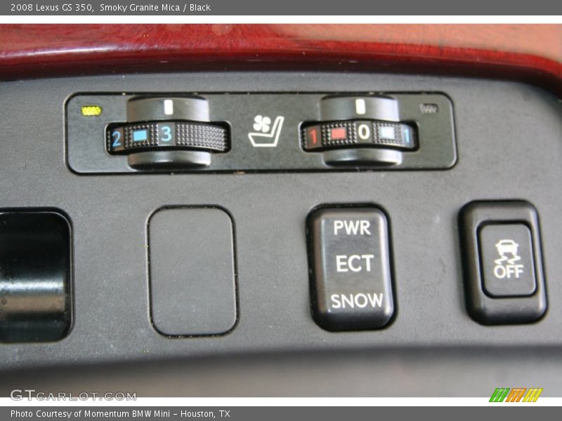 Smoky Granite Mica / Black 2008 Lexus GS 350