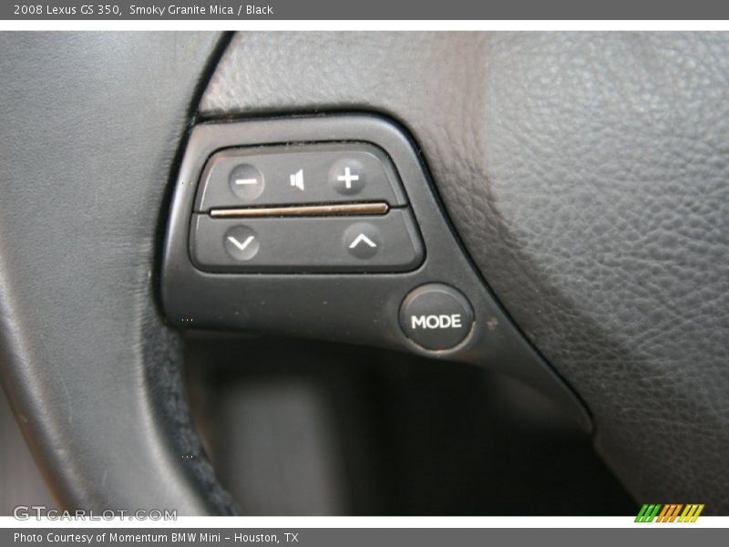 Smoky Granite Mica / Black 2008 Lexus GS 350