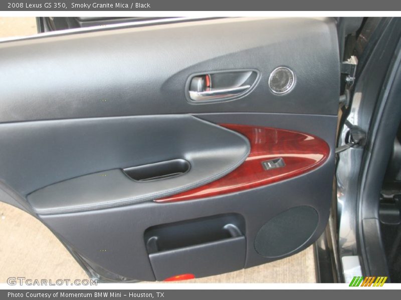 Smoky Granite Mica / Black 2008 Lexus GS 350