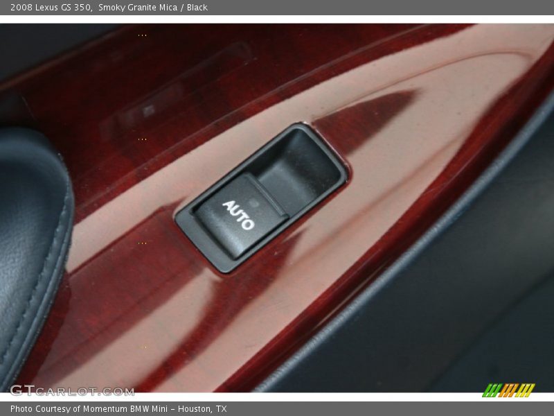 Smoky Granite Mica / Black 2008 Lexus GS 350