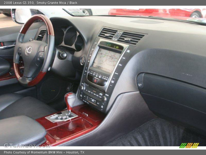 Smoky Granite Mica / Black 2008 Lexus GS 350