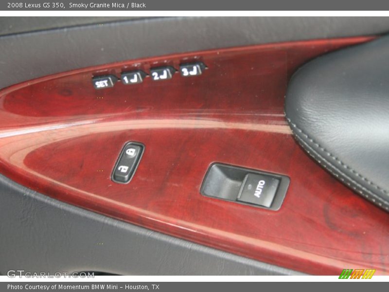 Smoky Granite Mica / Black 2008 Lexus GS 350
