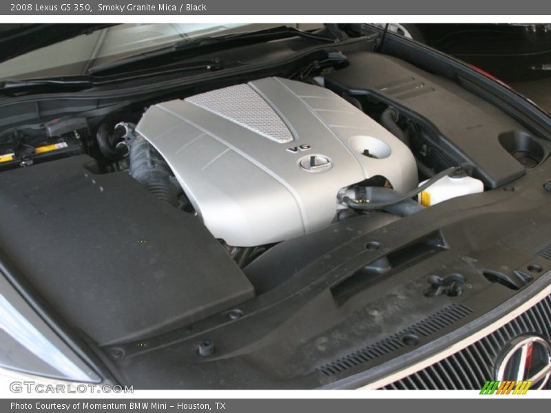 Smoky Granite Mica / Black 2008 Lexus GS 350