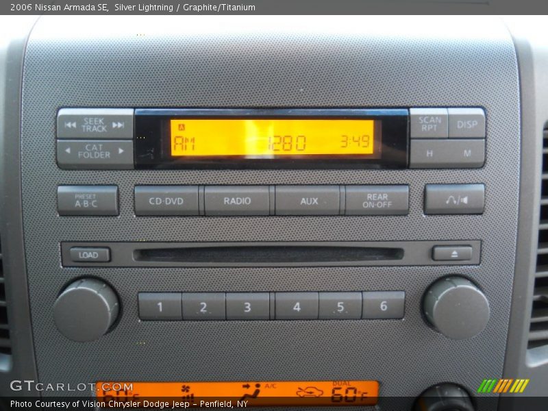 Silver Lightning / Graphite/Titanium 2006 Nissan Armada SE