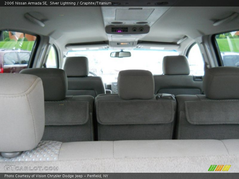 Silver Lightning / Graphite/Titanium 2006 Nissan Armada SE