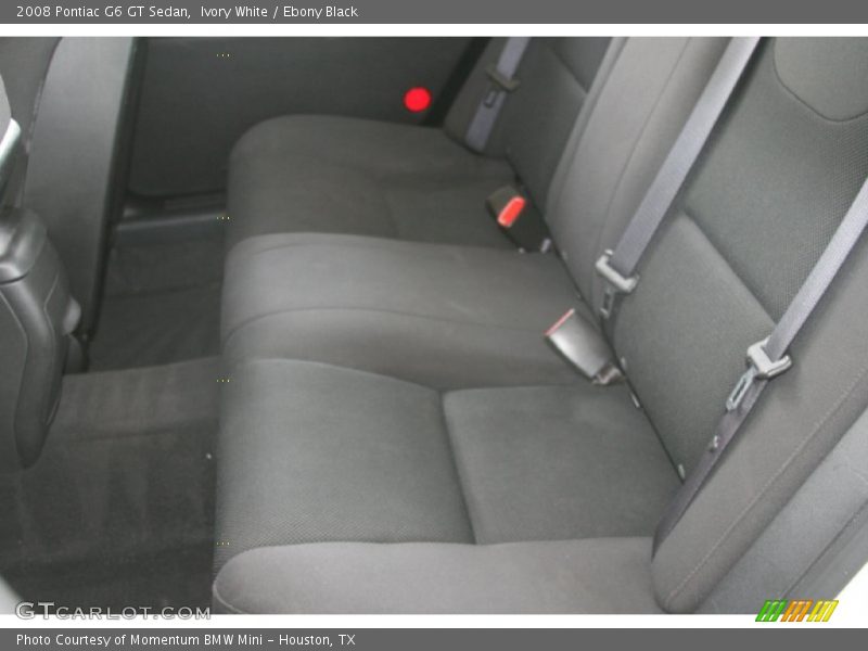 Ivory White / Ebony Black 2008 Pontiac G6 GT Sedan