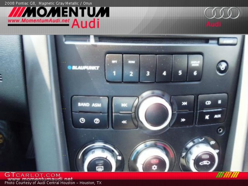 Magnetic Gray Metallic / Onyx 2008 Pontiac G8