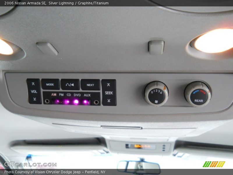 Silver Lightning / Graphite/Titanium 2006 Nissan Armada SE