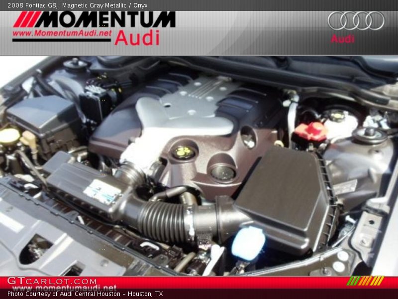 Magnetic Gray Metallic / Onyx 2008 Pontiac G8