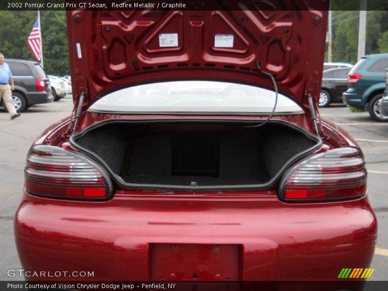 Redfire Metallic / Graphite 2002 Pontiac Grand Prix GT Sedan