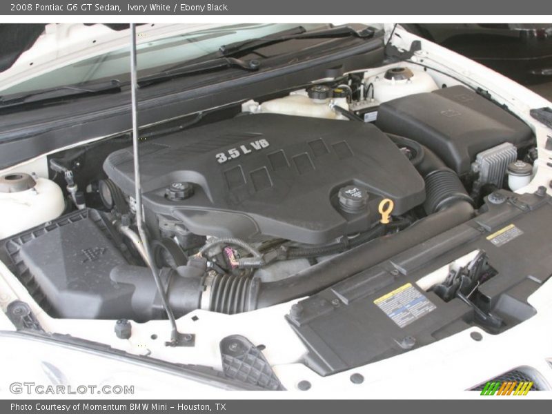 Ivory White / Ebony Black 2008 Pontiac G6 GT Sedan