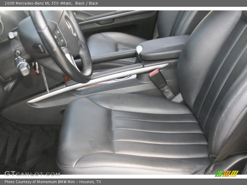 Black / Black 2008 Mercedes-Benz ML 350 4Matic