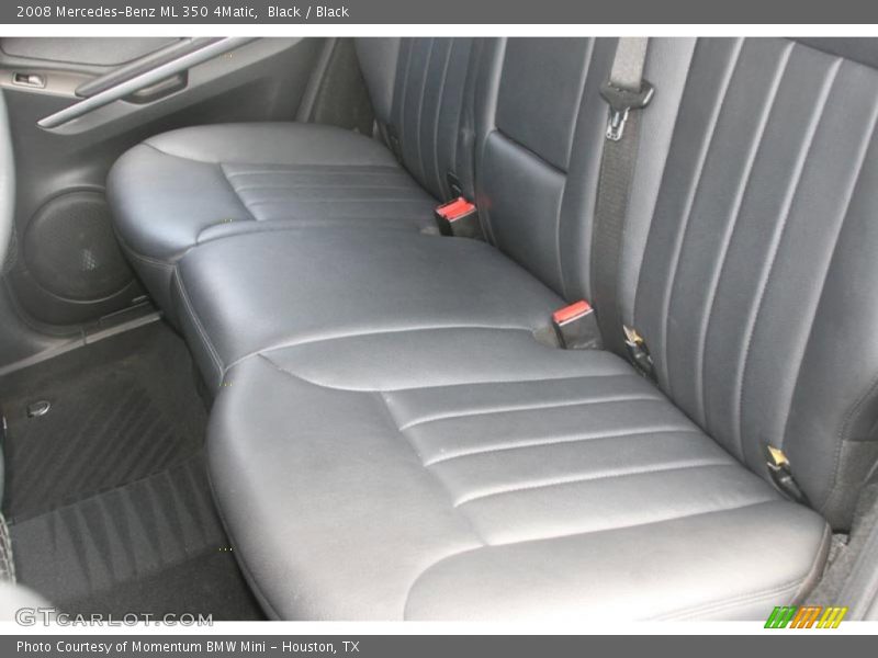 Black / Black 2008 Mercedes-Benz ML 350 4Matic