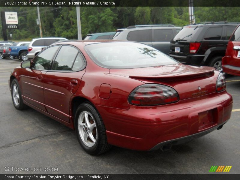 Redfire Metallic / Graphite 2002 Pontiac Grand Prix GT Sedan