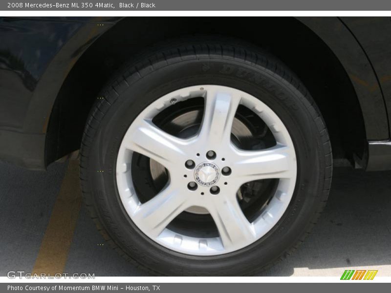 Black / Black 2008 Mercedes-Benz ML 350 4Matic
