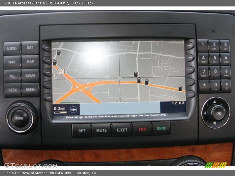 Black / Black 2008 Mercedes-Benz ML 350 4Matic