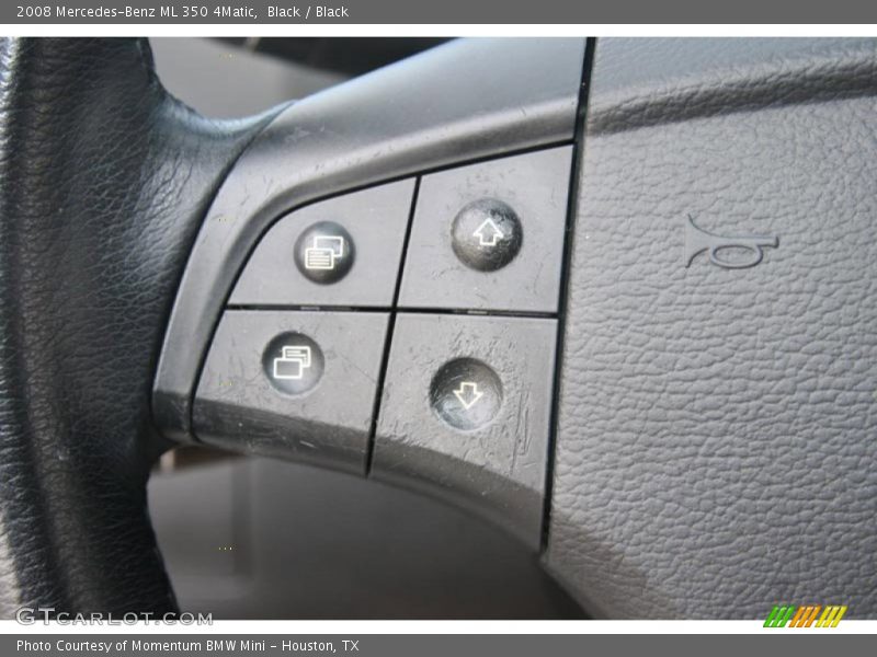 Black / Black 2008 Mercedes-Benz ML 350 4Matic