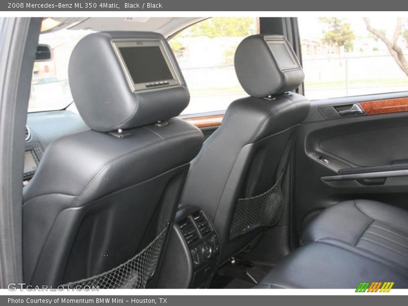 Black / Black 2008 Mercedes-Benz ML 350 4Matic