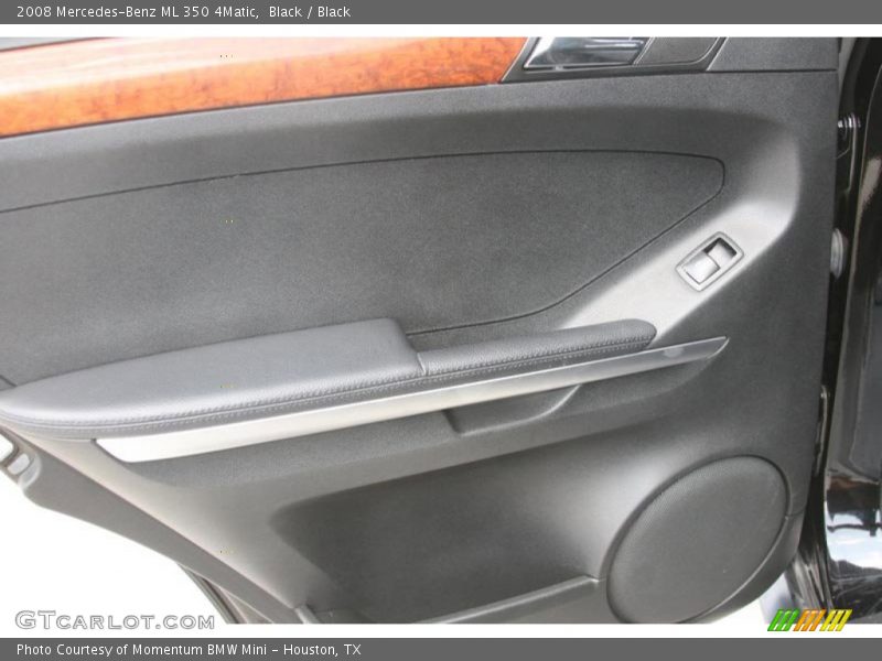 Black / Black 2008 Mercedes-Benz ML 350 4Matic