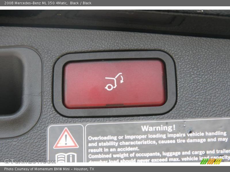 Black / Black 2008 Mercedes-Benz ML 350 4Matic
