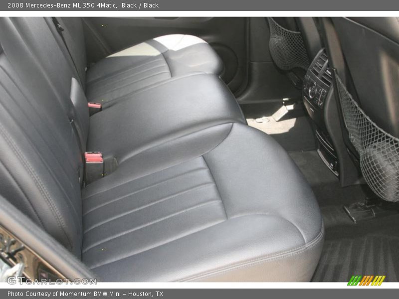 Black / Black 2008 Mercedes-Benz ML 350 4Matic