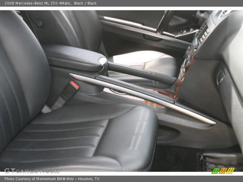 Black / Black 2008 Mercedes-Benz ML 350 4Matic