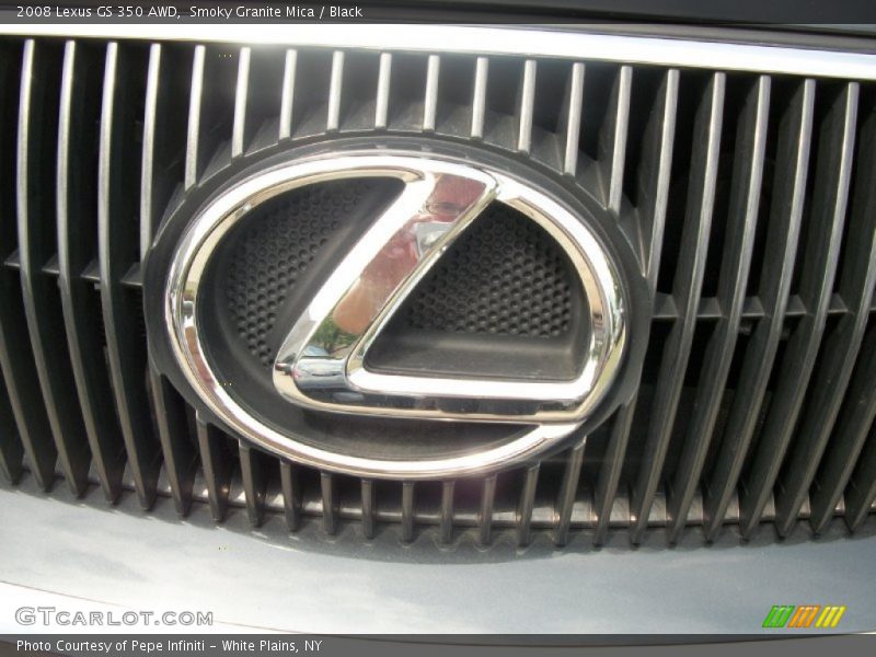 Smoky Granite Mica / Black 2008 Lexus GS 350 AWD