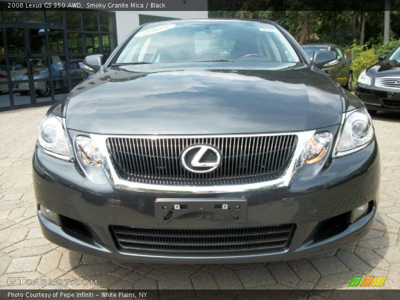Smoky Granite Mica / Black 2008 Lexus GS 350 AWD